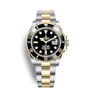 A rolex watch is shown with the date on its side.
