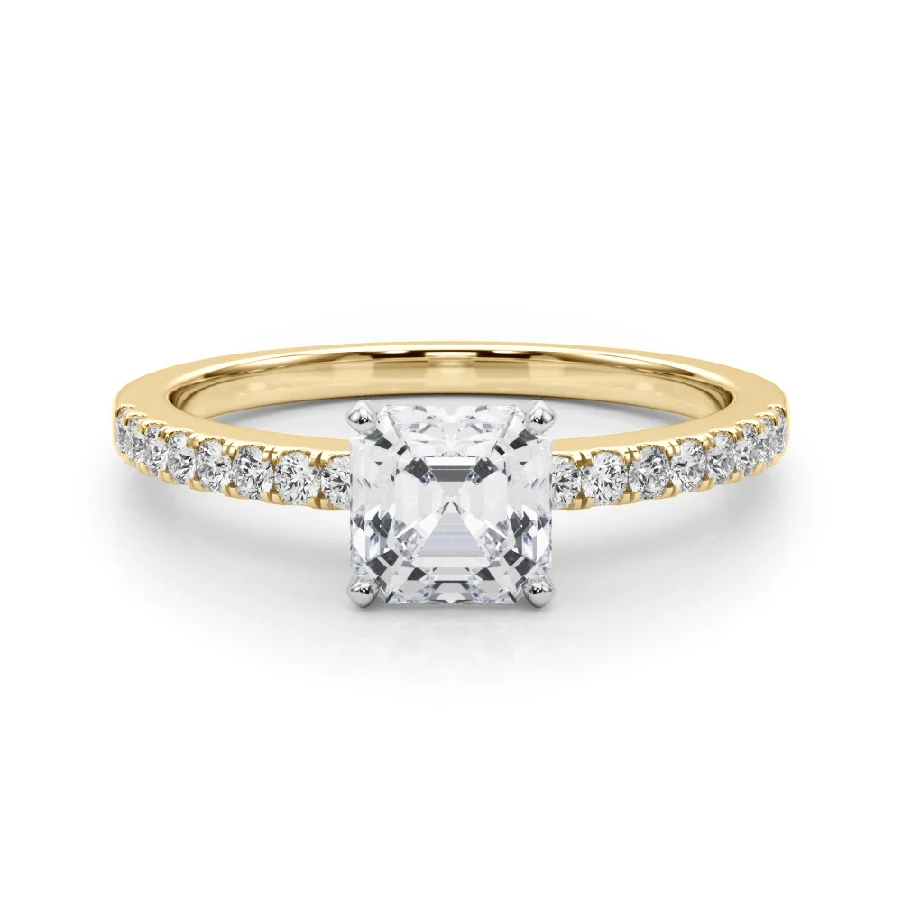 Single Row Diamond Engagement Ring - Image 124