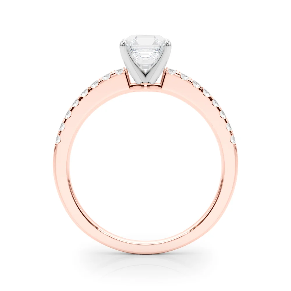 Single Row Diamond Engagement Ring - Image 127