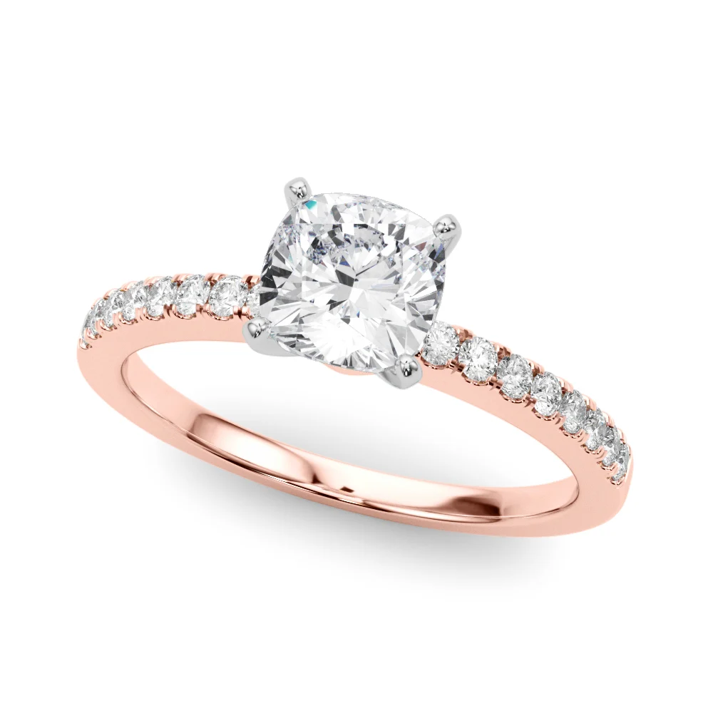Single Row Diamond Engagement Ring - Image 68