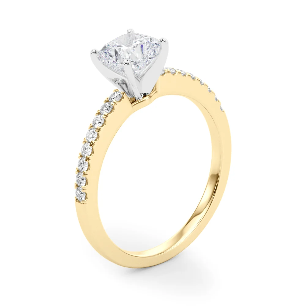 Single Row Diamond Engagement Ring - Image 67