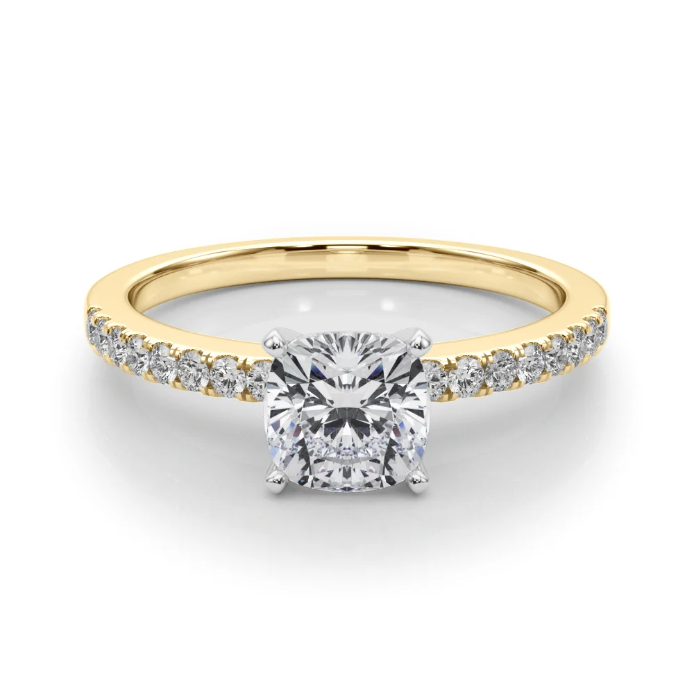 Single Row Diamond Engagement Ring - Image 65