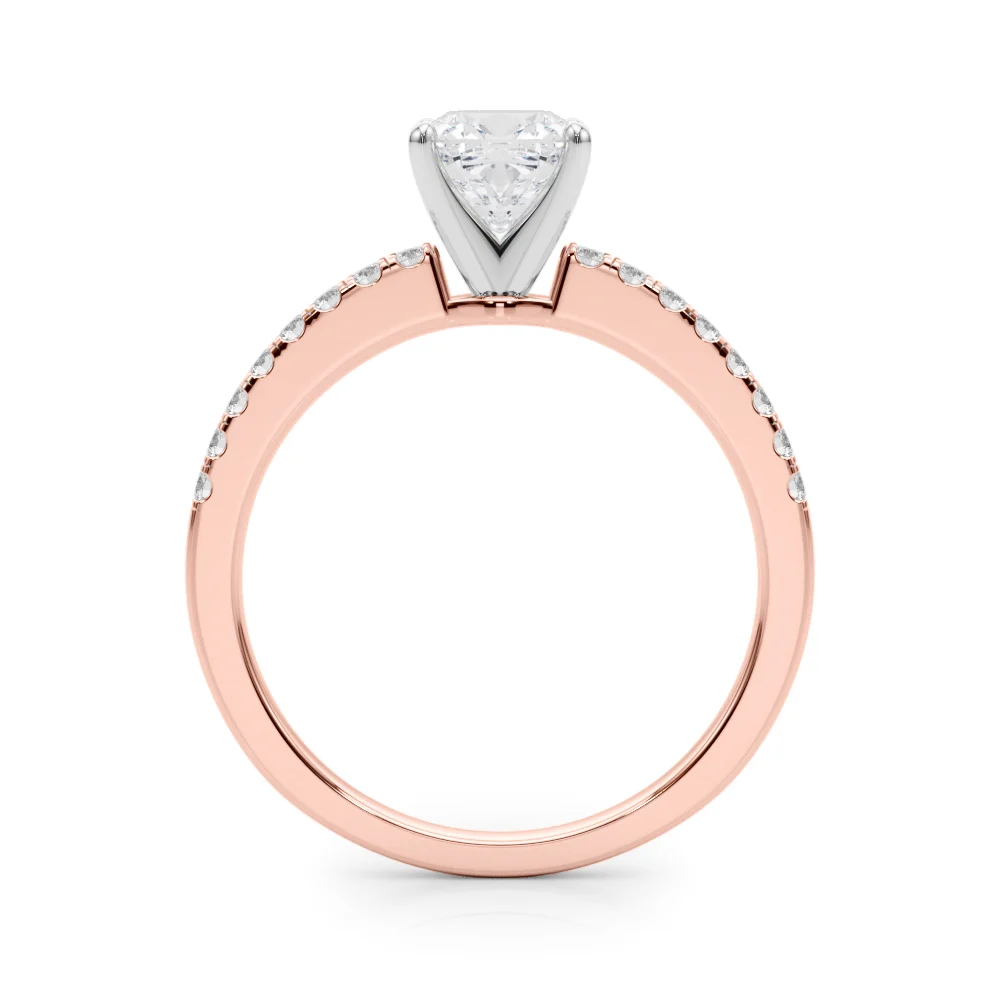 Single Row Diamond Engagement Ring - Image 69