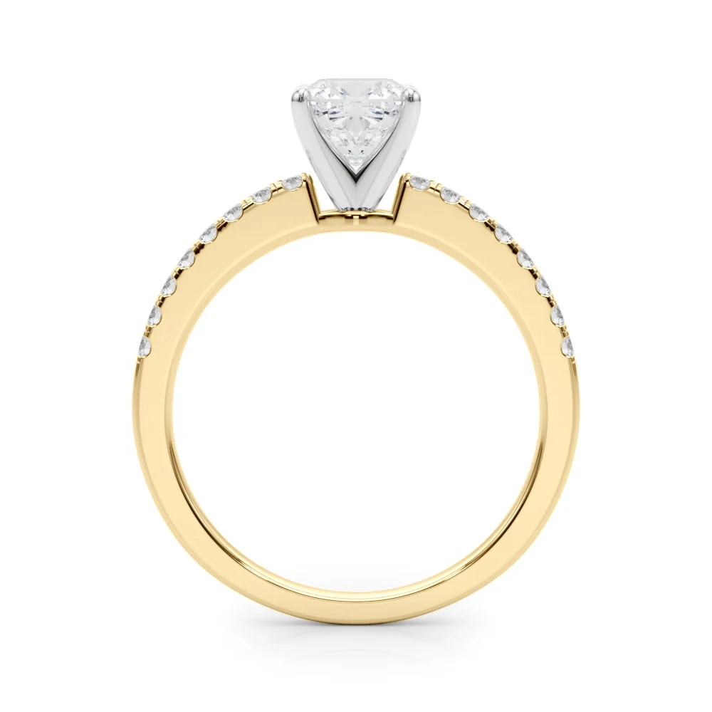 Single Row Diamond Engagement Ring - Image 64