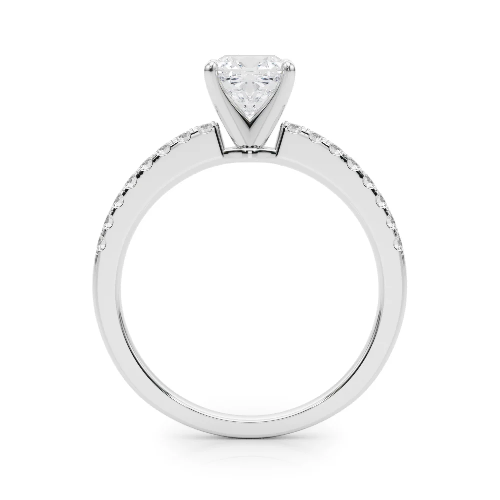 Single Row Diamond Engagement Ring - Image 59