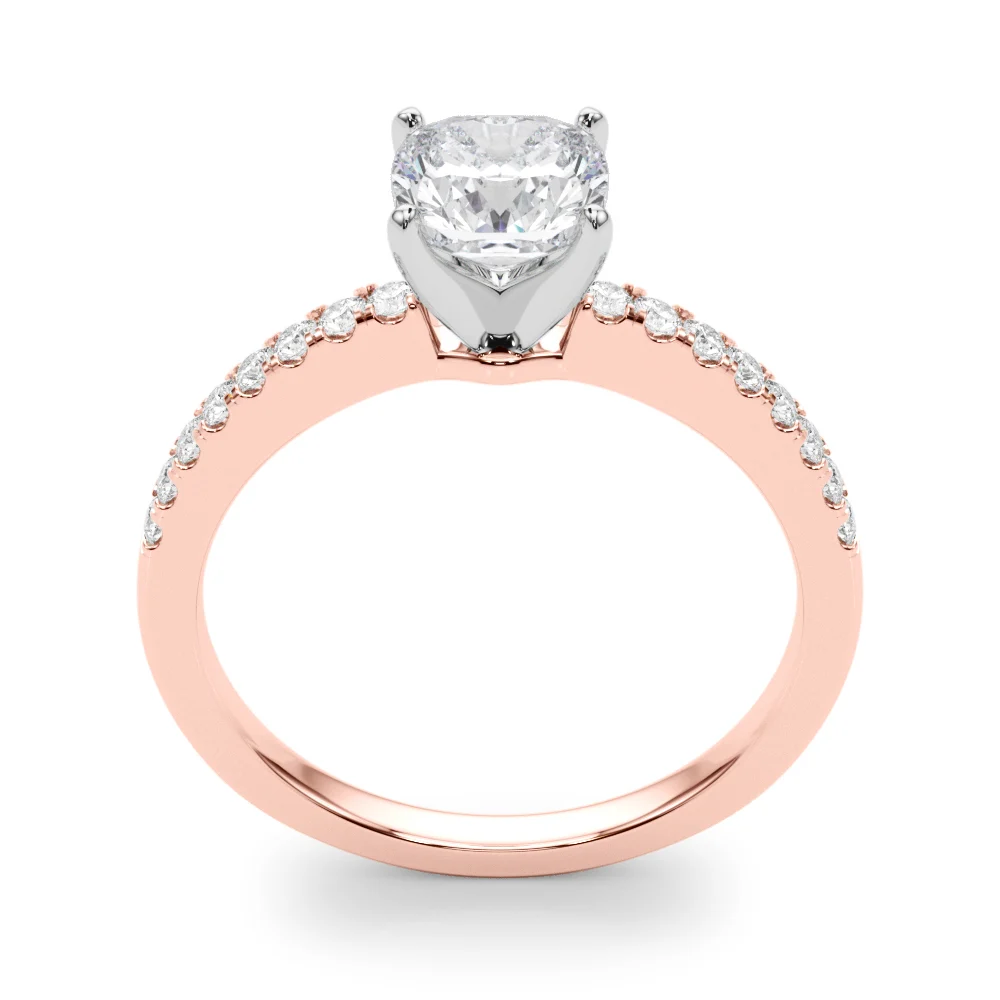 Single Row Diamond Engagement Ring - Image 71
