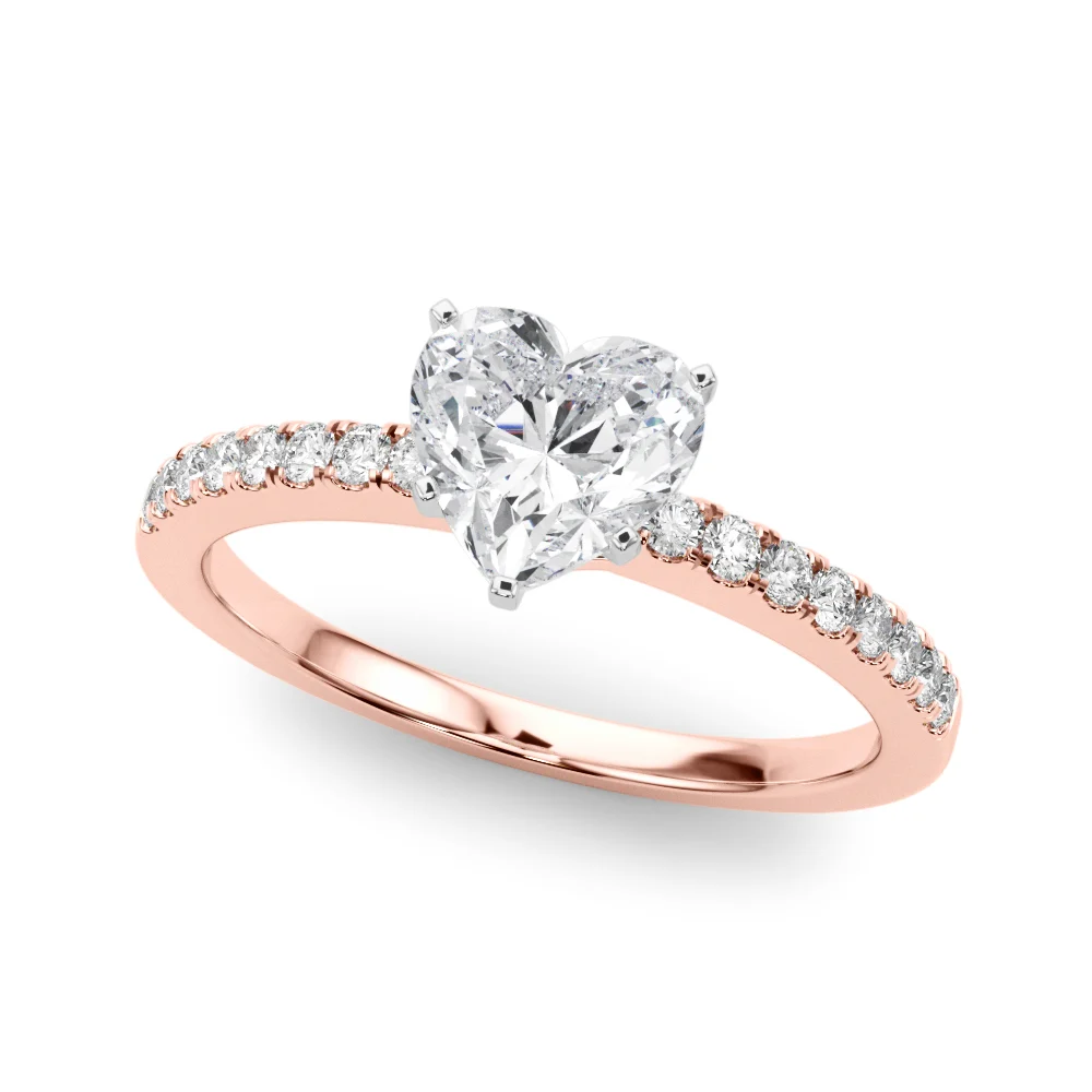 Single Row Diamond Engagement Ring - Image 138