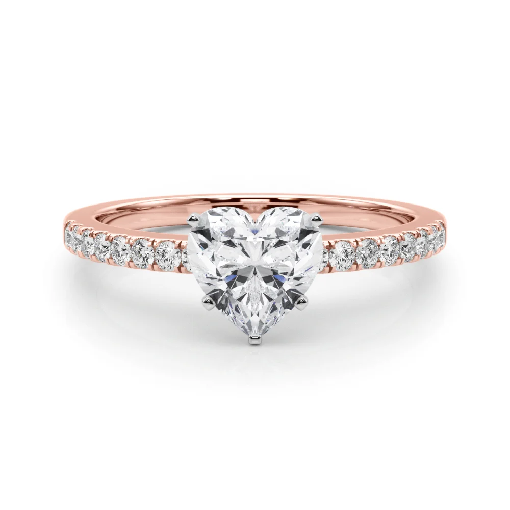 Single Row Diamond Engagement Ring - Image 140