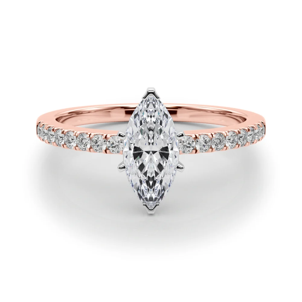 Single Row Diamond Engagement Ring - Image 115