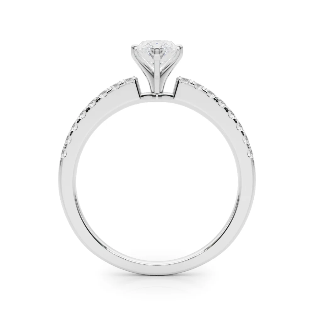 Single Row Diamond Engagement Ring - Image 104