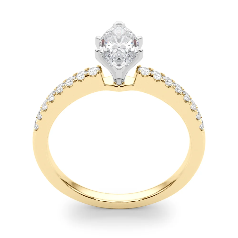 Single Row Diamond Engagement Ring - Image 111