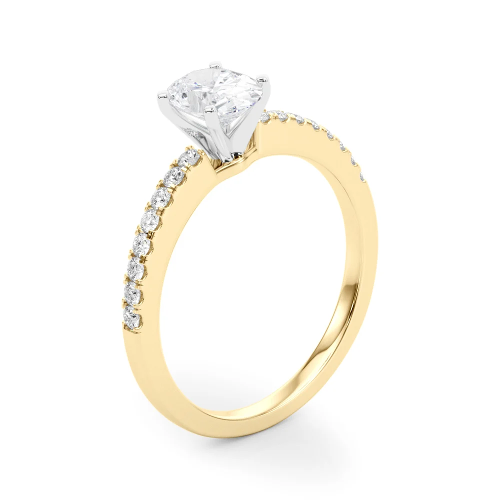 Single Row Diamond Engagement Ring - Image 52