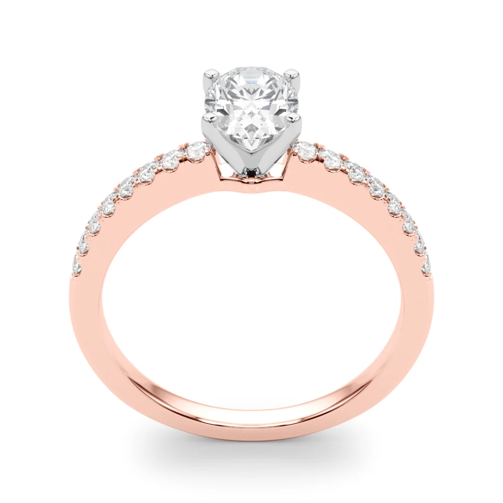 Single Row Diamond Engagement Ring - Image 56