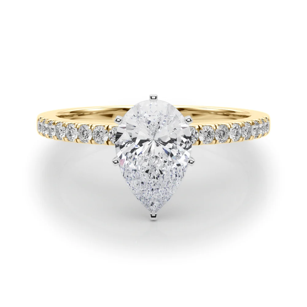 Single Row Diamond Engagement Ring - Image 95