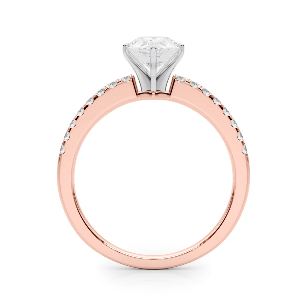 Single Row Diamond Engagement Ring - Image 99