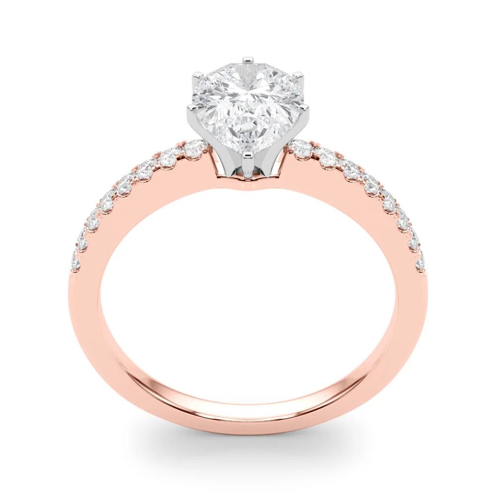 Single Row Diamond Engagement Ring - Image 101
