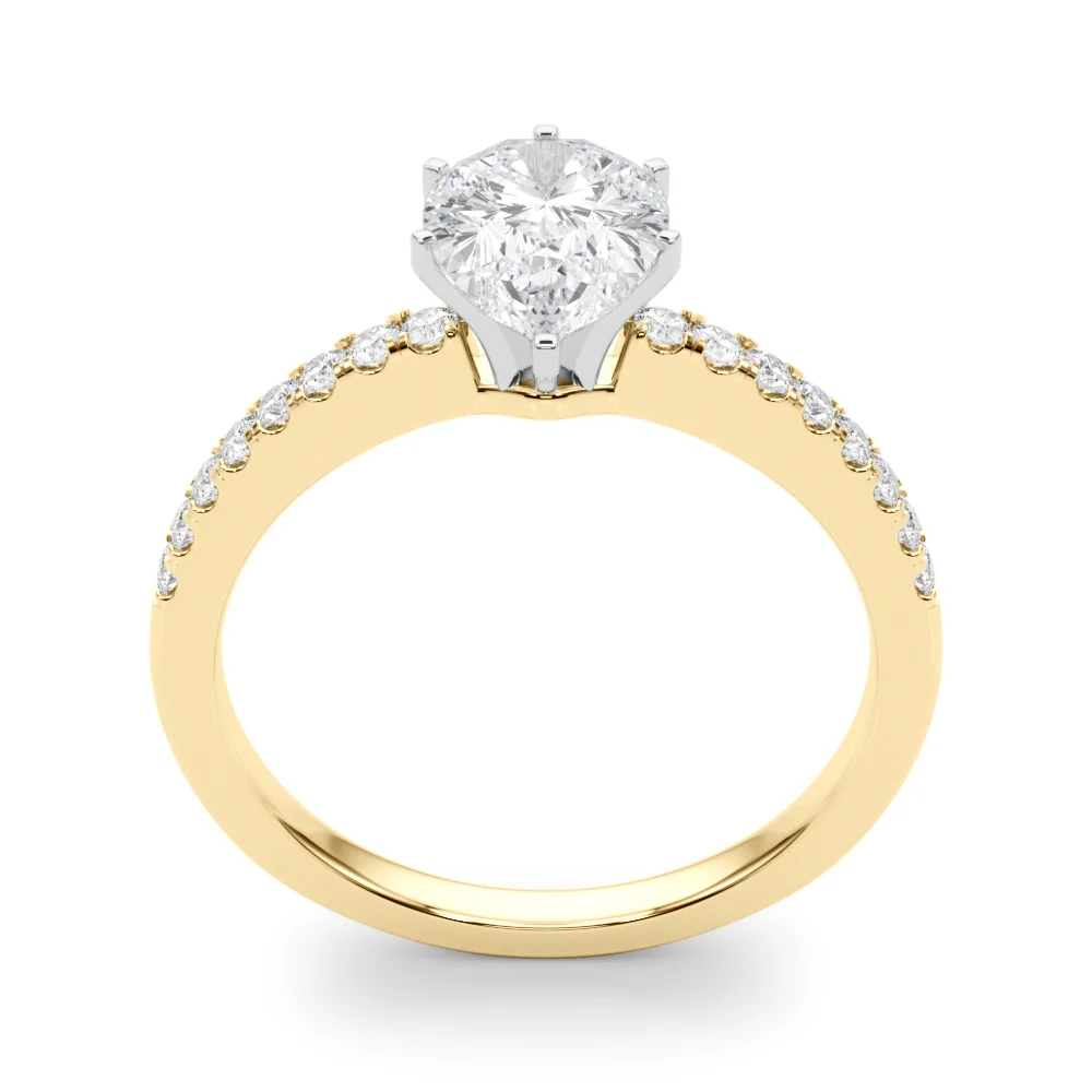Single Row Diamond Engagement Ring - Image 96