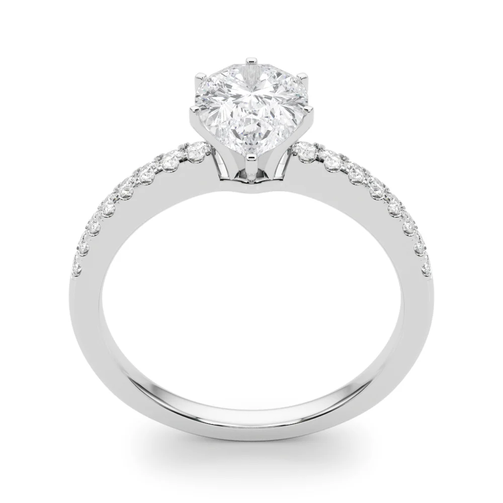 Single Row Diamond Engagement Ring - Image 91