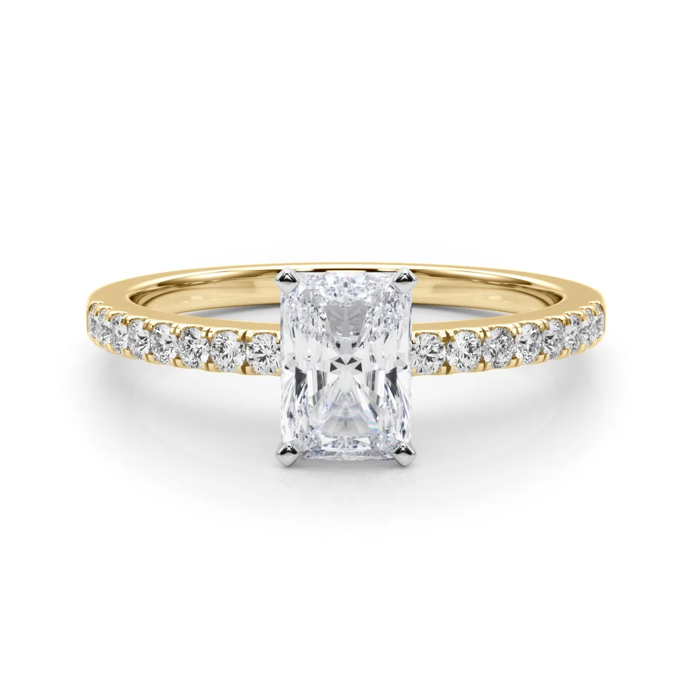 Single Row Diamond Engagement Ring - Image 37