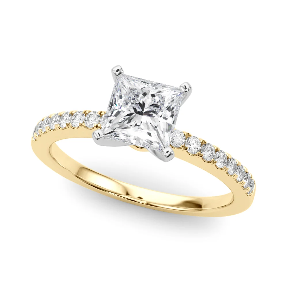 Single Row Diamond Engagement Ring - Image 78