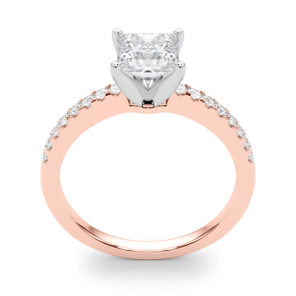 Single Row Diamond Engagement Ring - Image 84