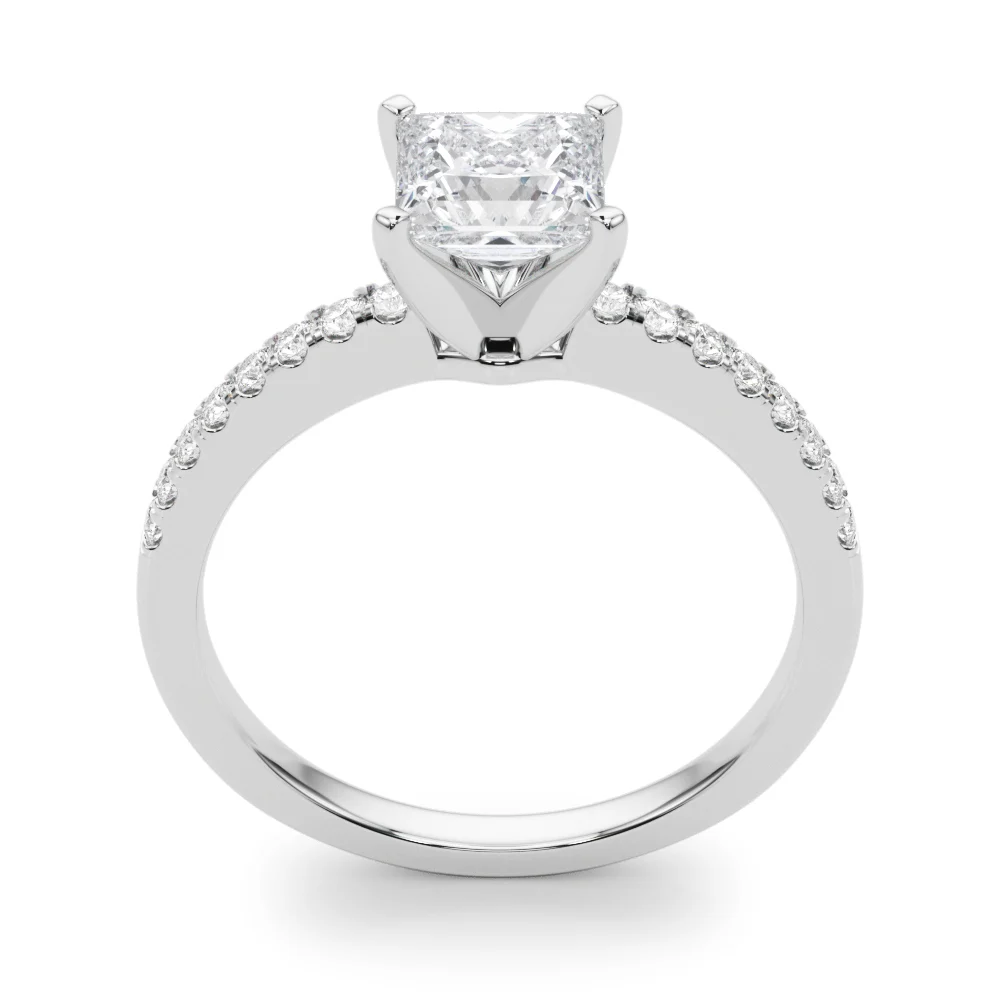 Single Row Diamond Engagement Ring - Image 74