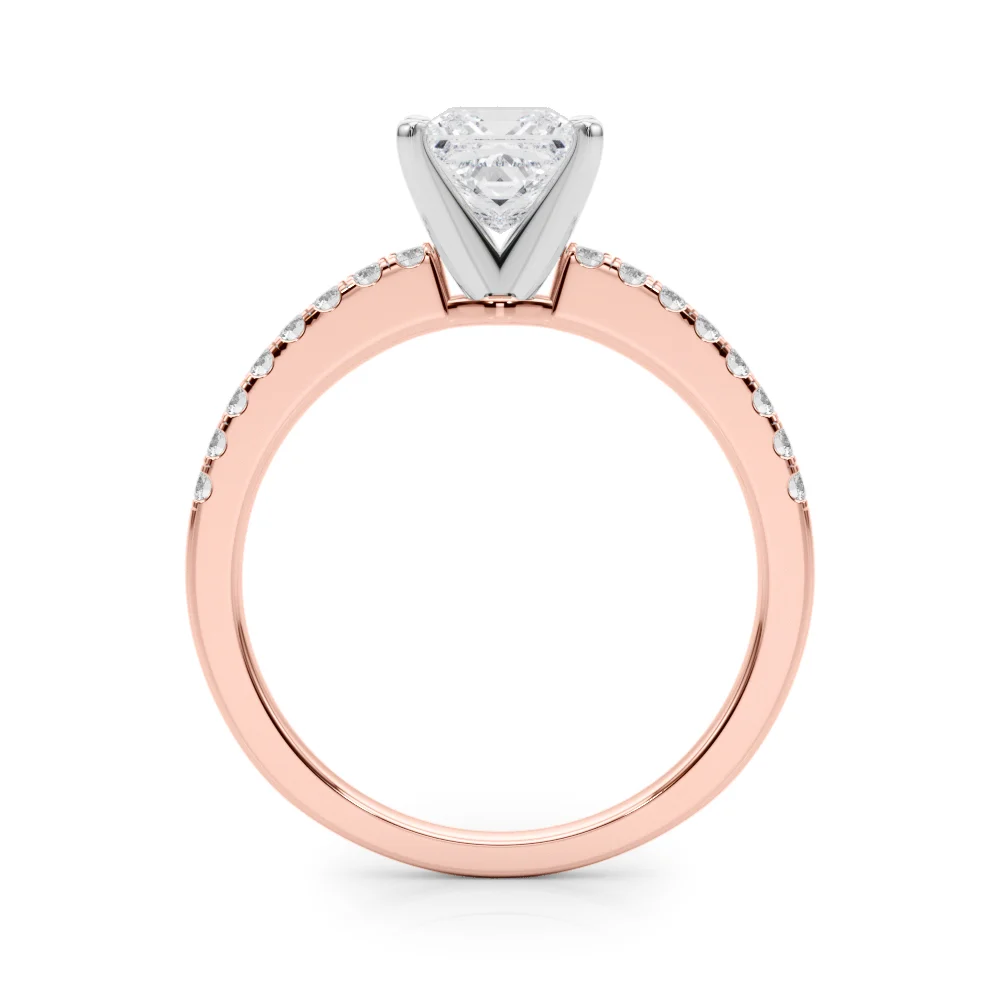Single Row Diamond Engagement Ring - Image 86