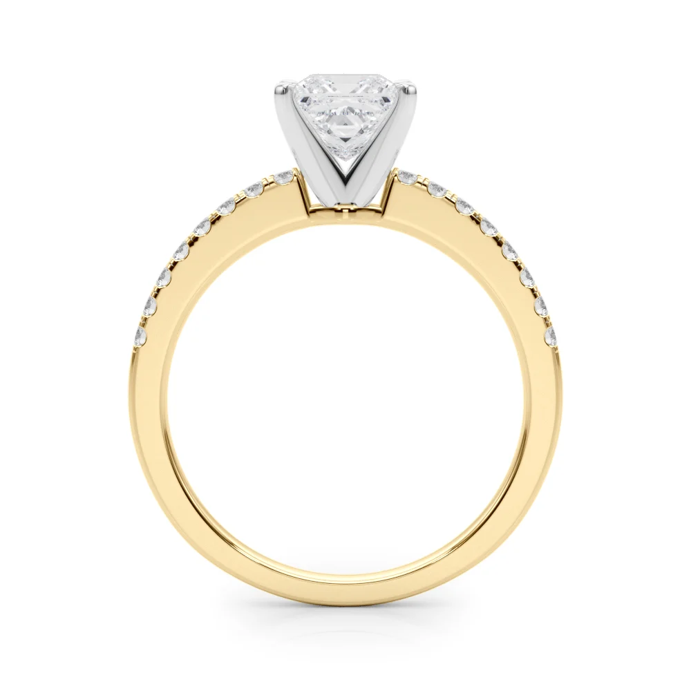 Single Row Diamond Engagement Ring - Image 81