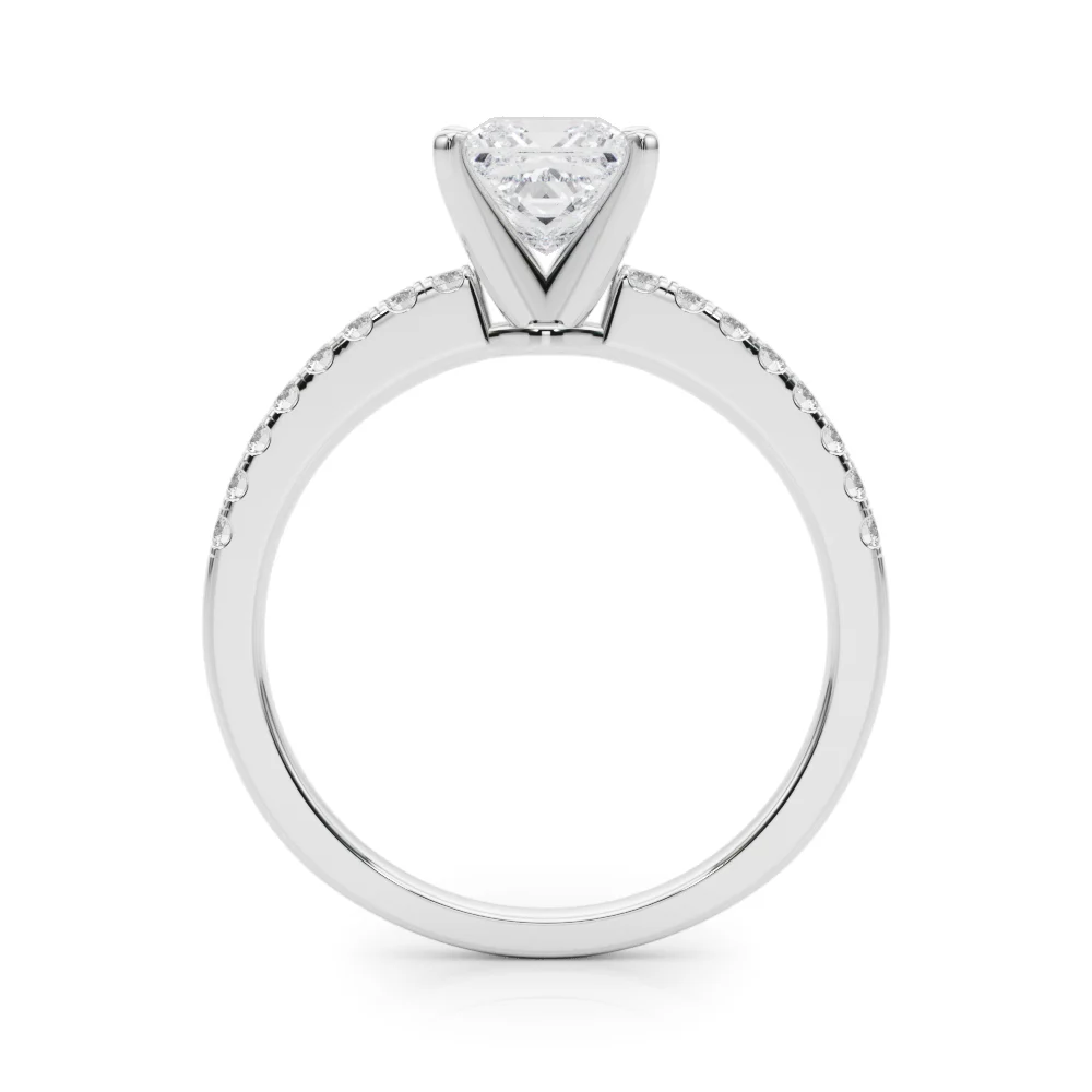 Single Row Diamond Engagement Ring - Image 76