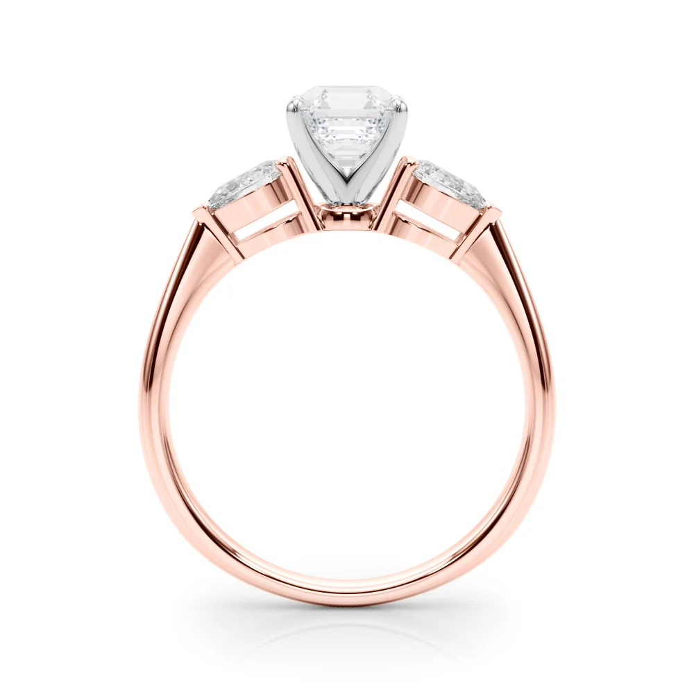 Pear Accent Three-Stone Engagement Ring - Image 127