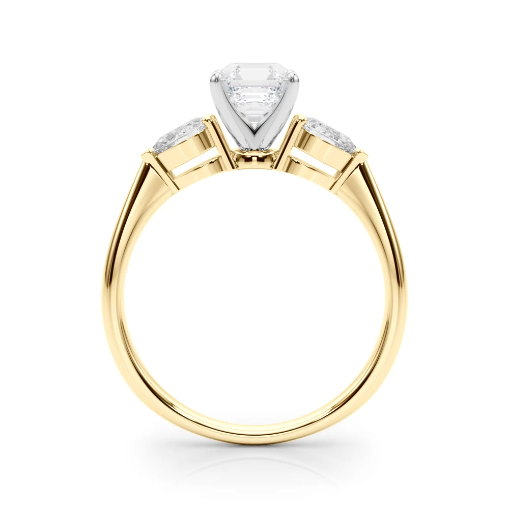 Pear Accent Three-Stone Engagement Ring - Image 123