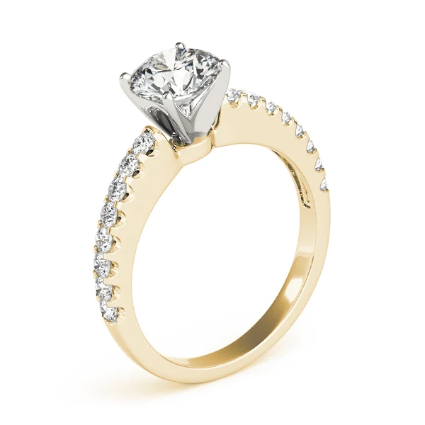 Single Row Prong Set Engagement Rings - Image 8