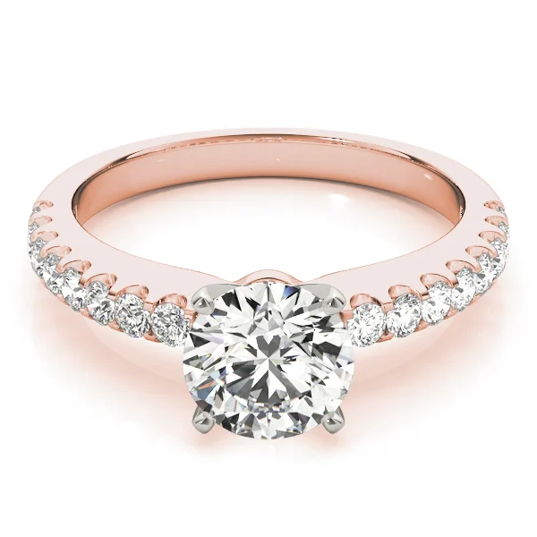 Single Row Prong Set Engagement Rings - Image 11