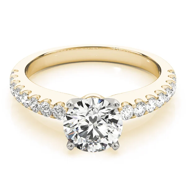 Single Row Prong Set Engagement Rings - Image 7