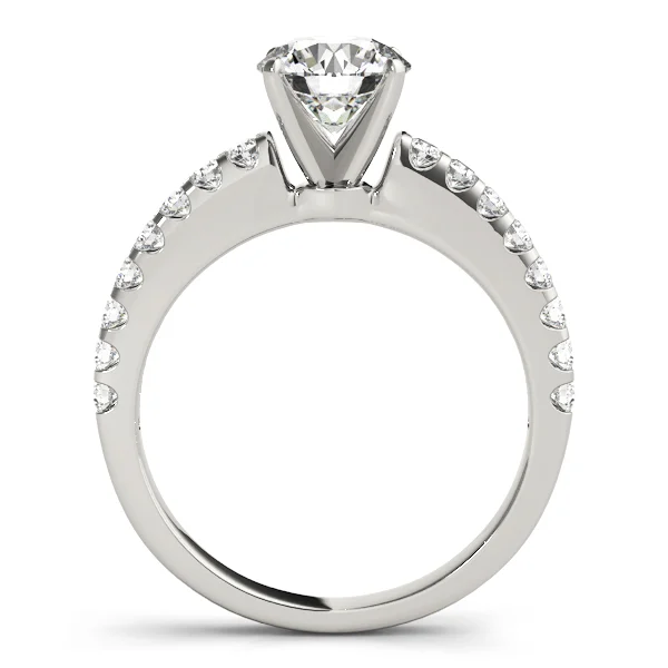 Single Row Prong Set Engagement Rings - Image 2