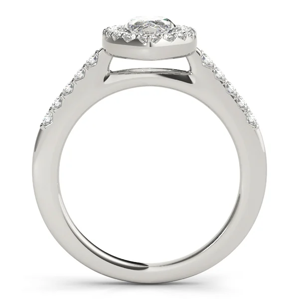 Marquise Halo Engagement Rings - Image 2