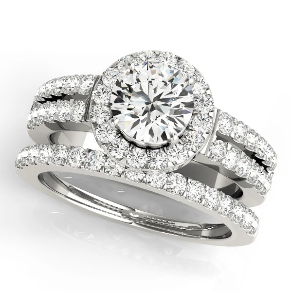 ENGAGEMENT RINGS HALO ROUND - Image 3
