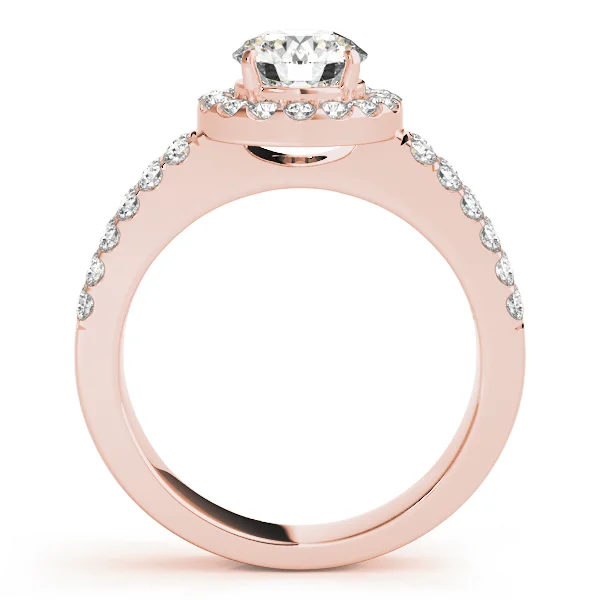 ENGAGEMENT RINGS HALO ROUND - Image 8