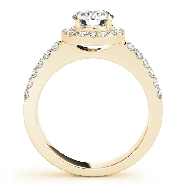 ENGAGEMENT RINGS HALO ROUND - Image 5
