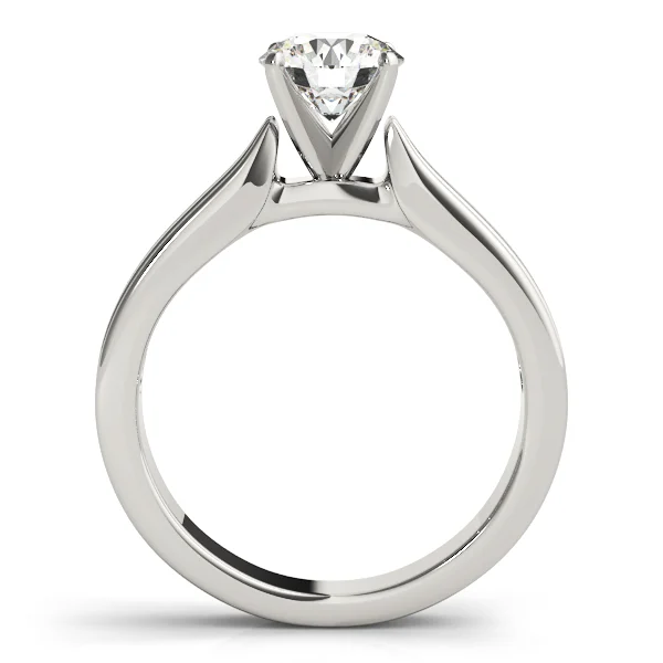 Solitaire Cathedral Engagement Ring - Image 2