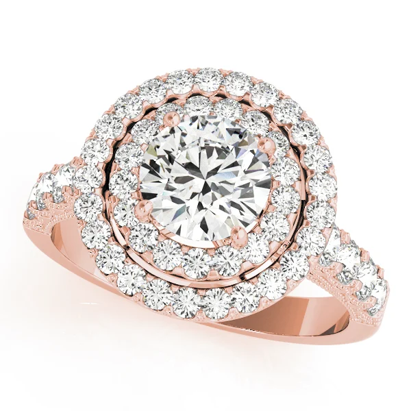 ENGAGEMENT RINGS HALO ROUND - Image 7