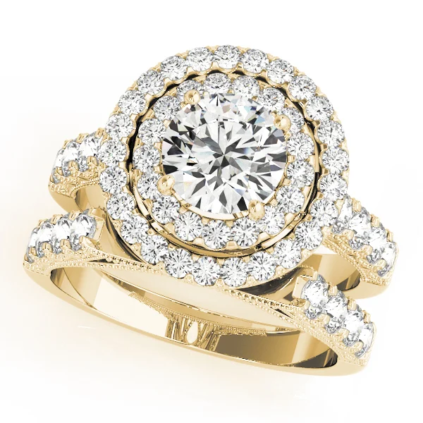 ENGAGEMENT RINGS HALO ROUND - Image 6
