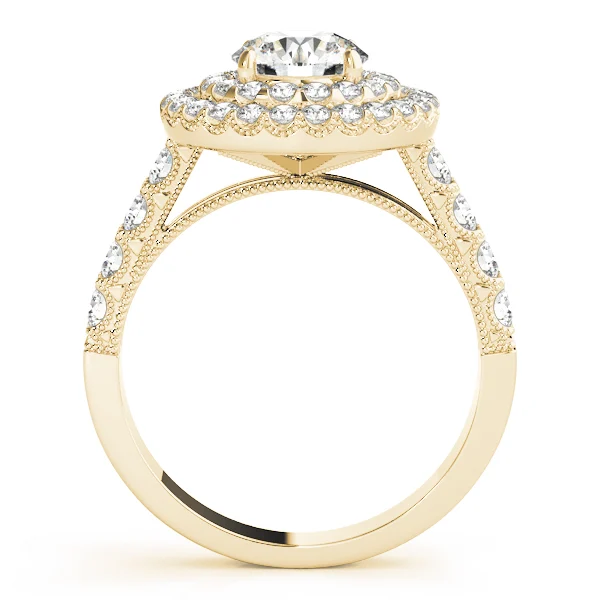 ENGAGEMENT RINGS HALO ROUND - Image 5