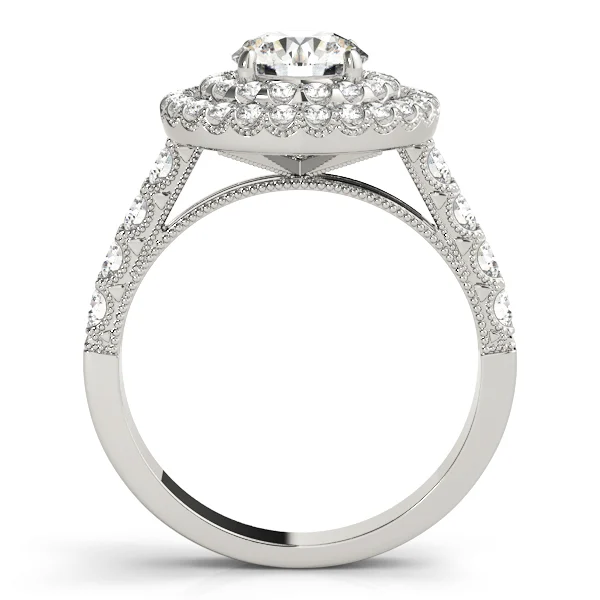 ENGAGEMENT RINGS HALO ROUND - Image 2