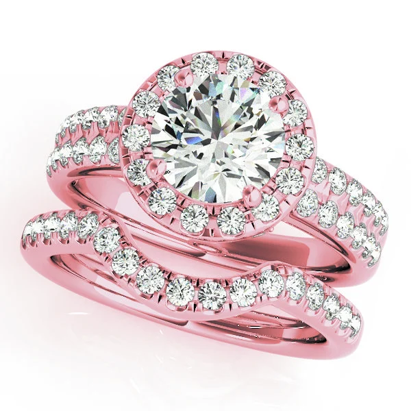 ENGAGEMENT RINGS HALO ROUND - Image 9