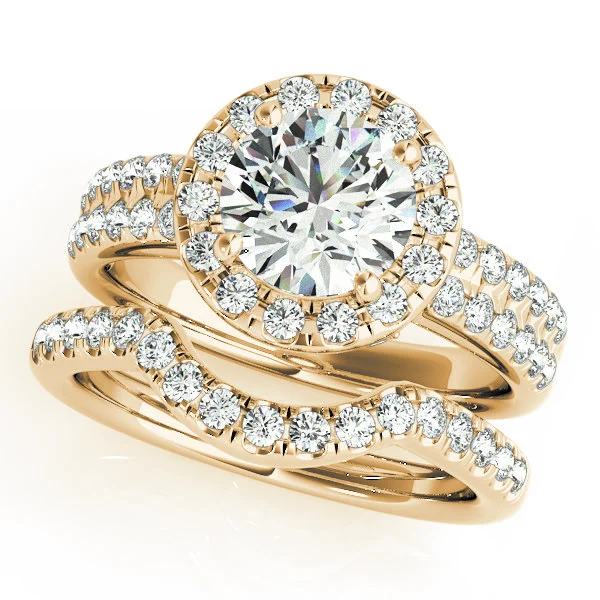 ENGAGEMENT RINGS HALO ROUND - Image 6