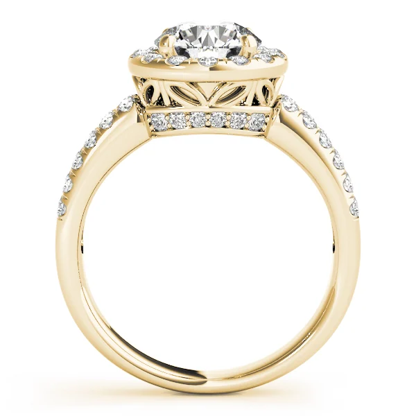 ENGAGEMENT RINGS HALO ROUND - Image 5