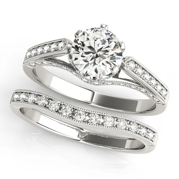 ENGAGEMENT RINGS SINGLE ROW PRONG - Image 3