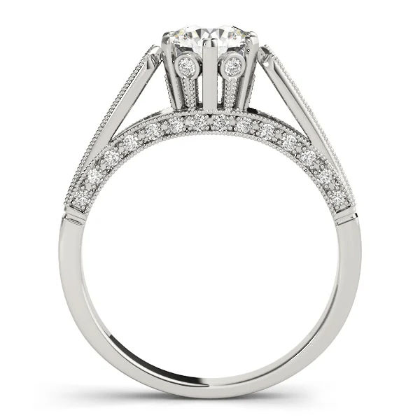 ENGAGEMENT RINGS SINGLE ROW PRONG - Image 2