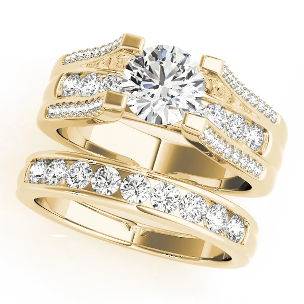 Multirow Cathedral Engagement Ring - Image 6